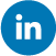 footer linkedin icon